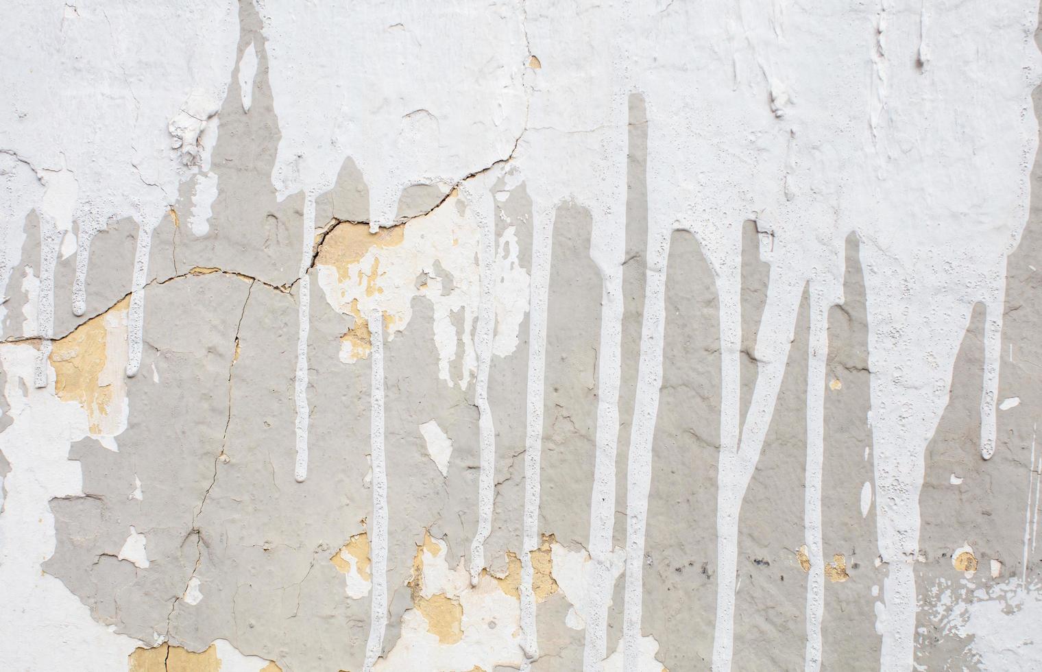 textura de parede de concreto com gotas de tinta foto