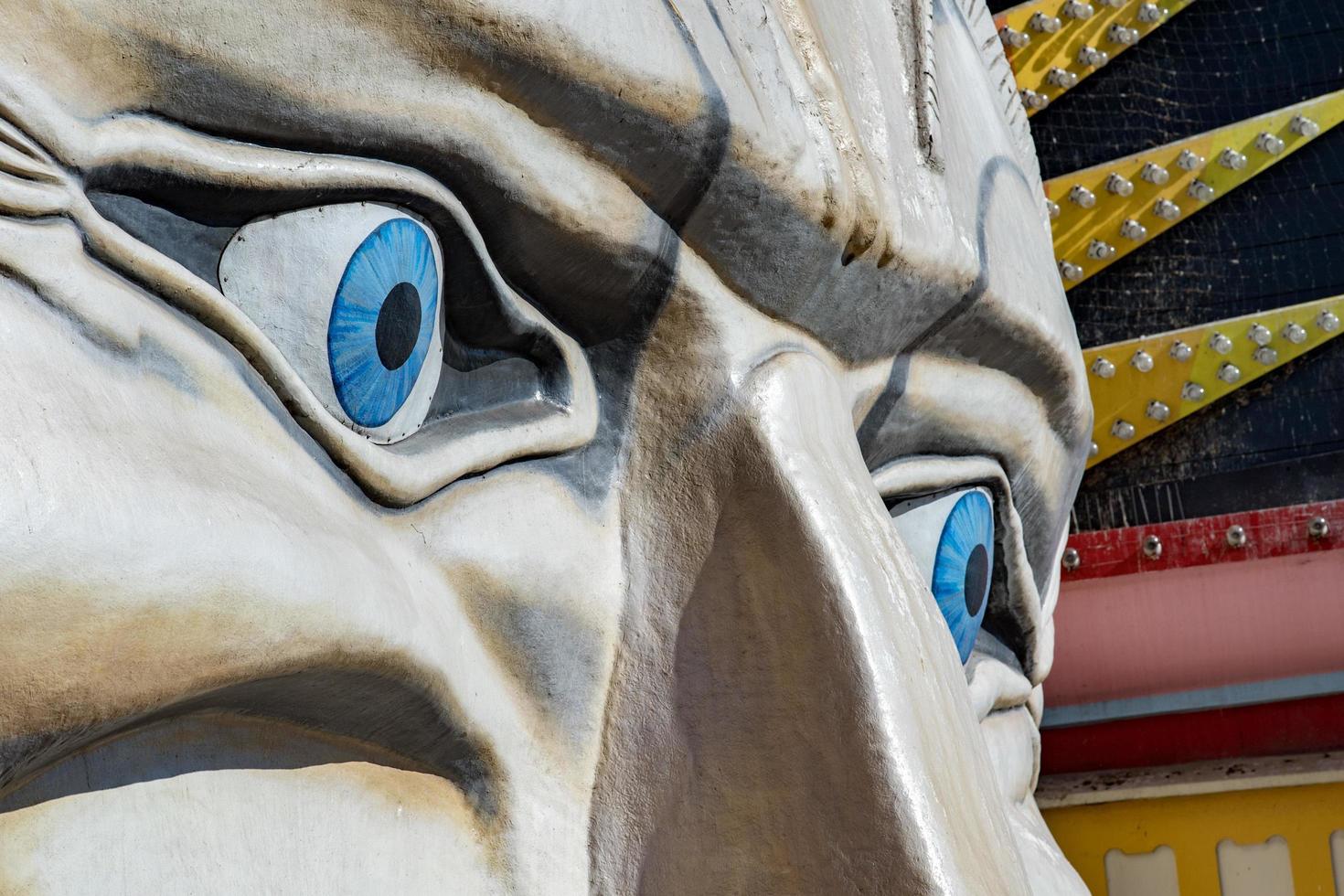 melbourne, austrália - 16 de agosto de 2017 - melbourne luna park foto