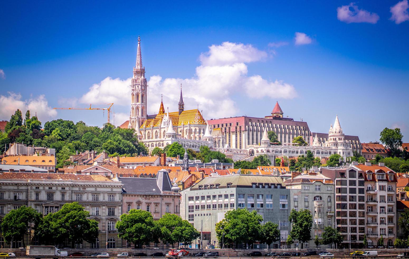 vista de buda de praga, budapeste foto