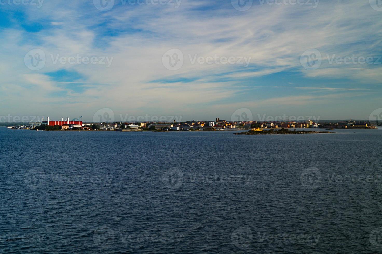 karlskrona é uma cidade portuária na província sul sueca de blekinge foto