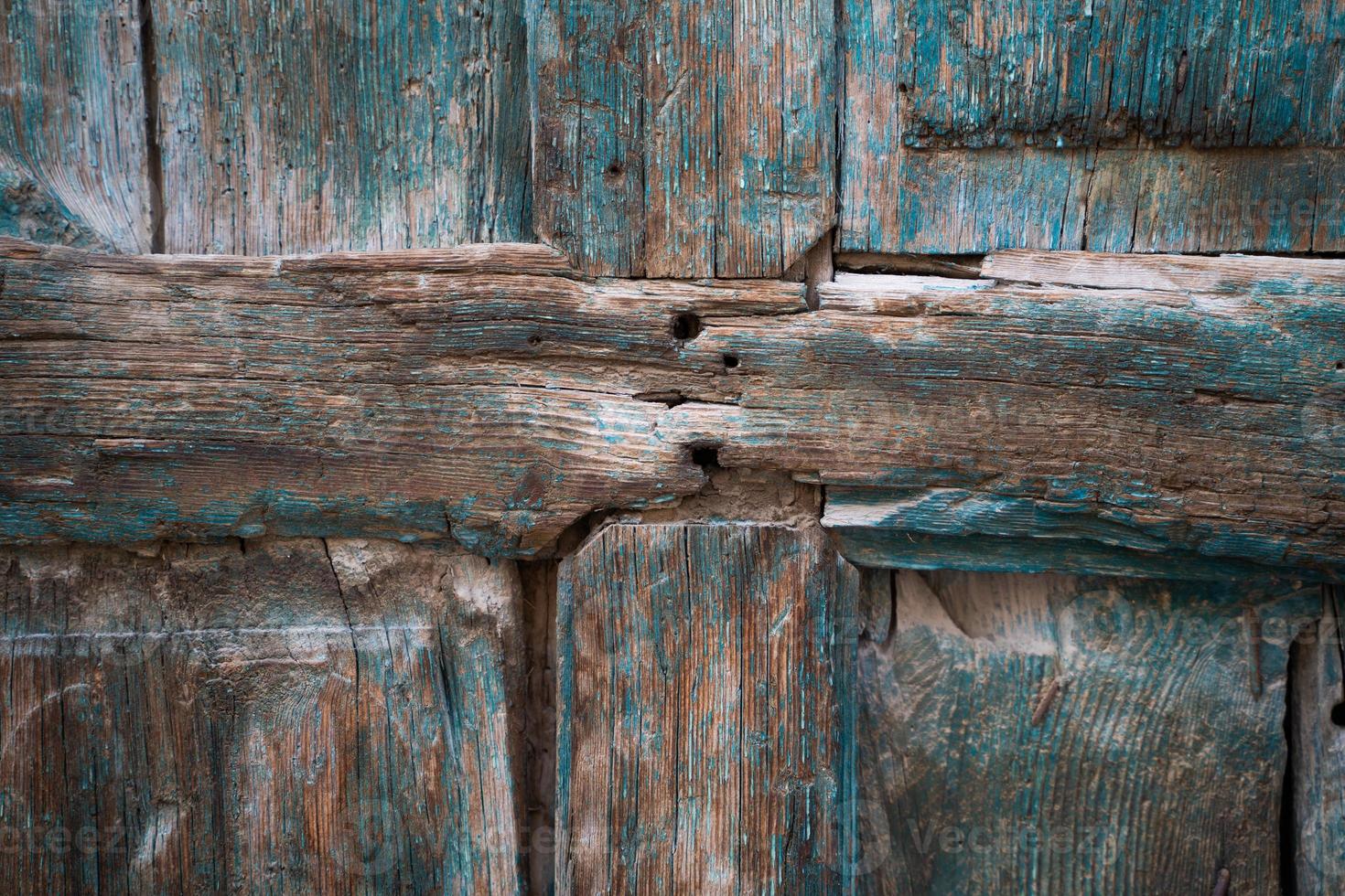 close-up de textura de madeira com fibras naturais, material de placa para construção foto