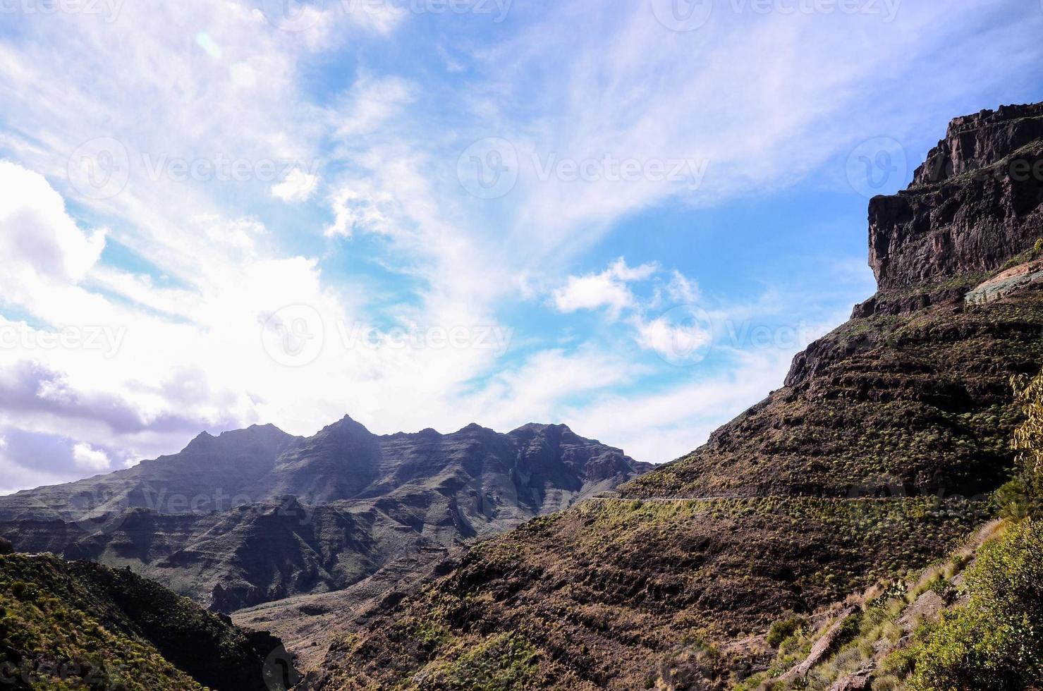 vista de um pico foto