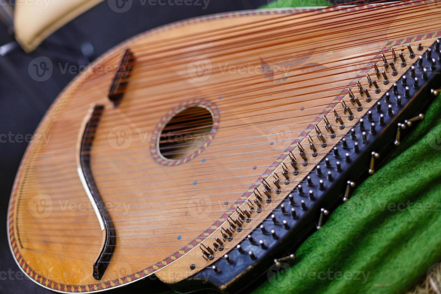 bandura close-up, instrumento musical ucraniano foto