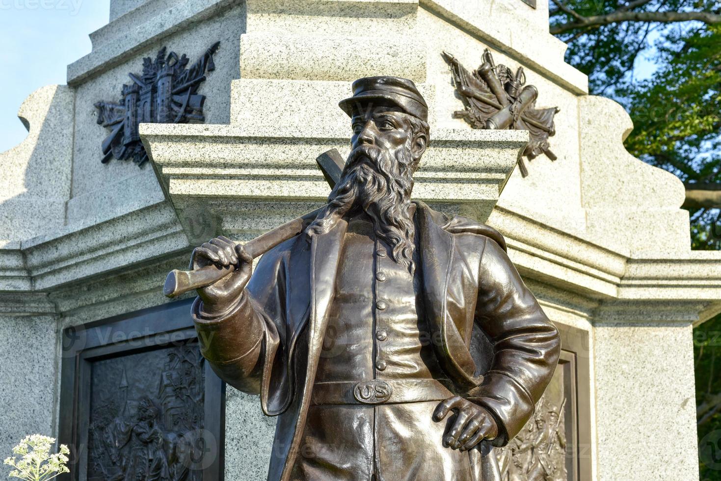 monumento dos soldados da guerra civil brooklyn foto