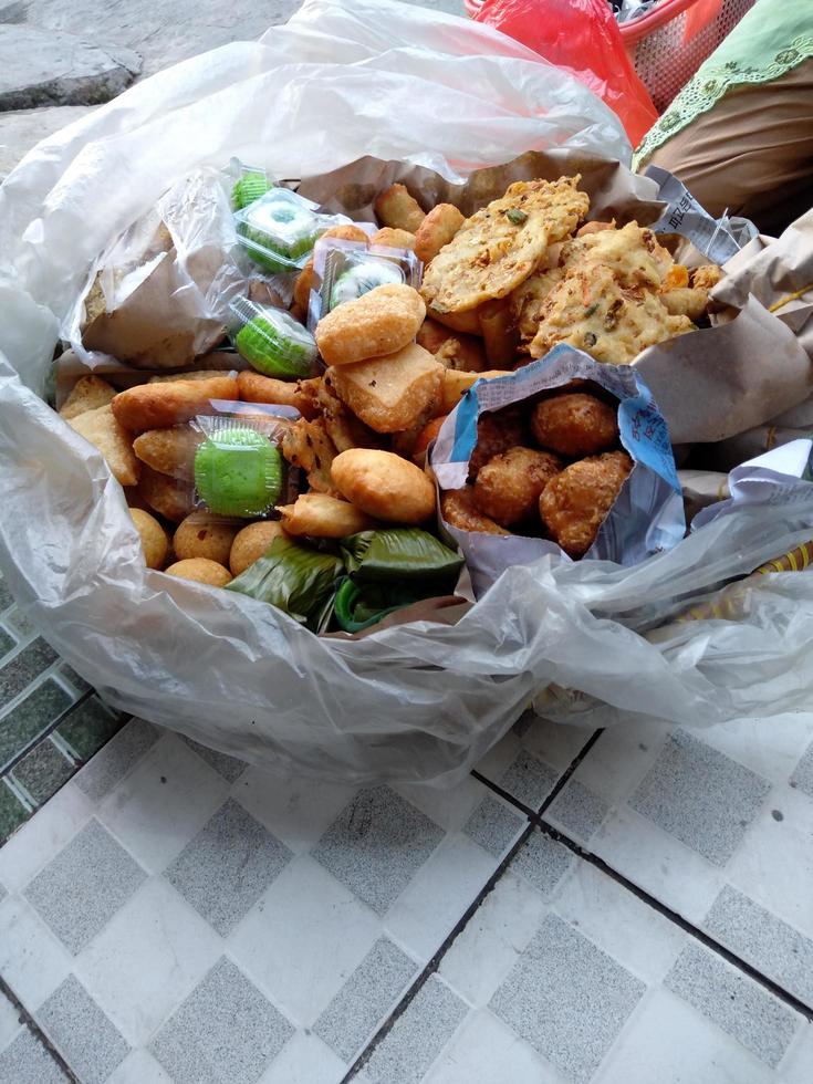 bolo de lanche indonésio sessão dois foto