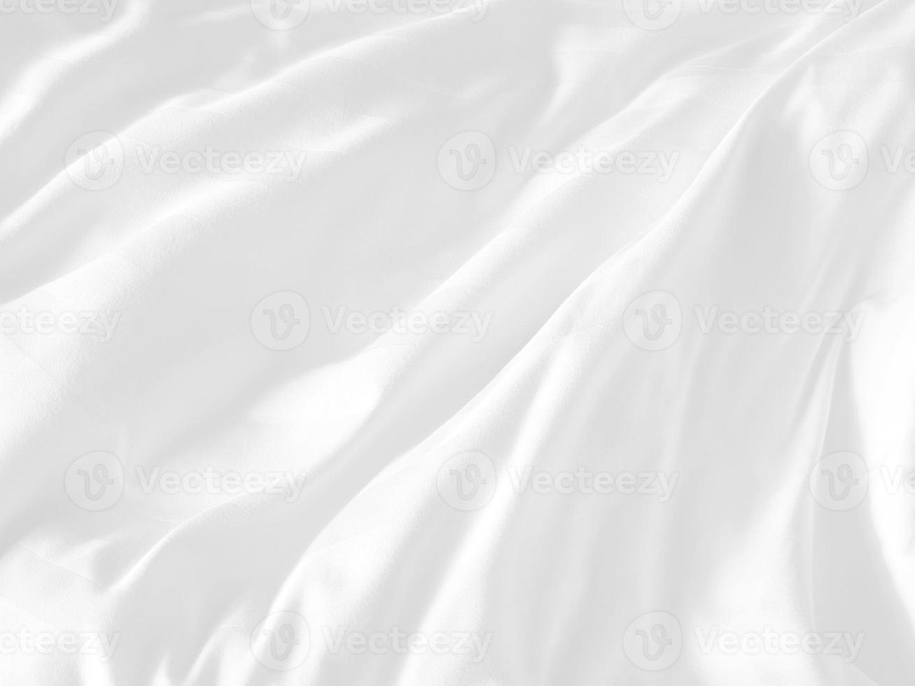 moda limpa tecido bonito tecido macio abstrato curva suave forma têxtil decorativo fundo branco foto