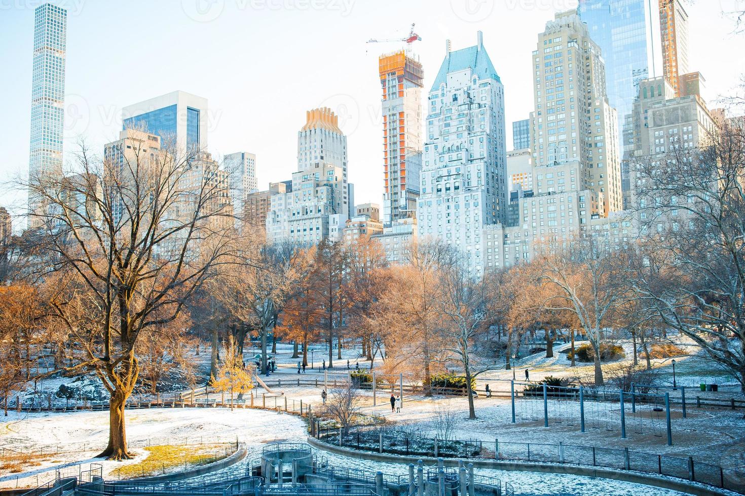 belo central park na cidade de nova york foto