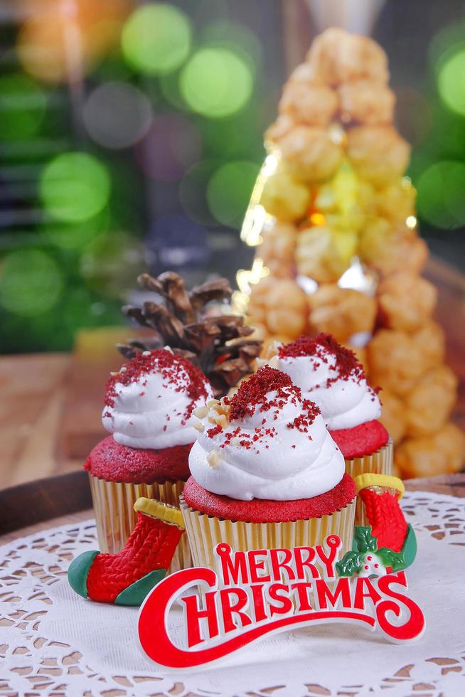 sobremesas de feriado de natal foto