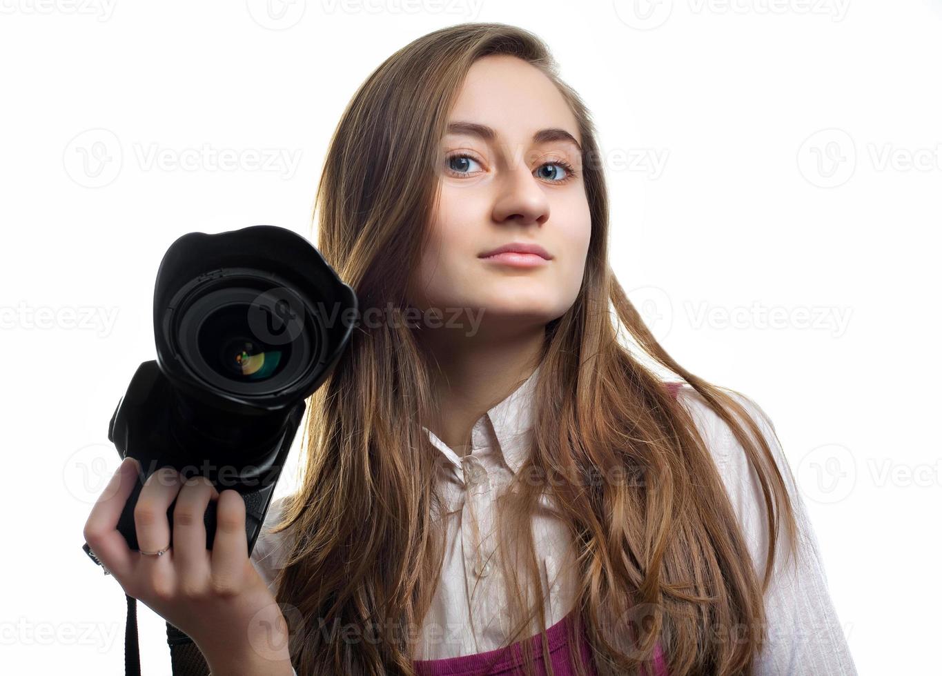 jovem fotógrafo foto