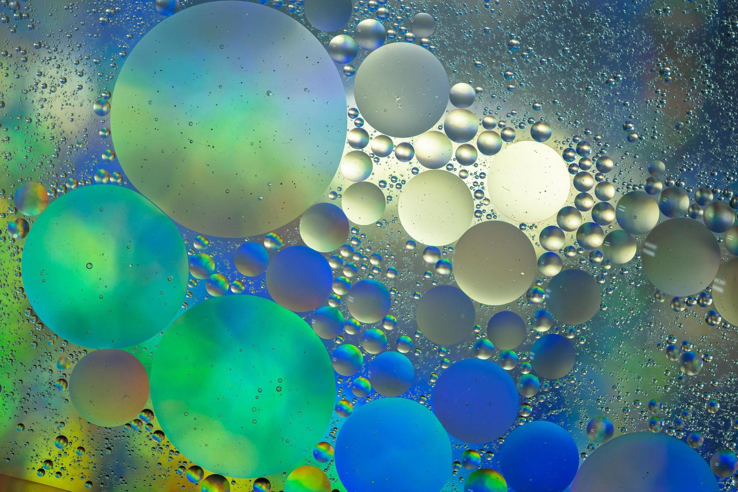 água e óleo, fundo abstrato foto
