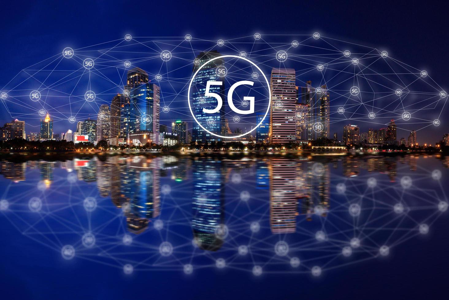 5g conceito de tecnologia de internet foto