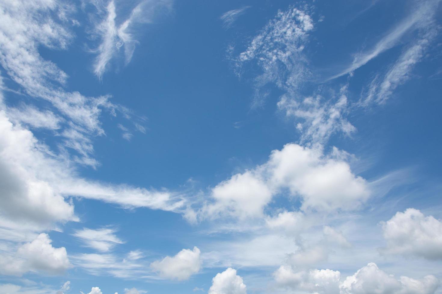 nuvens no céu foto