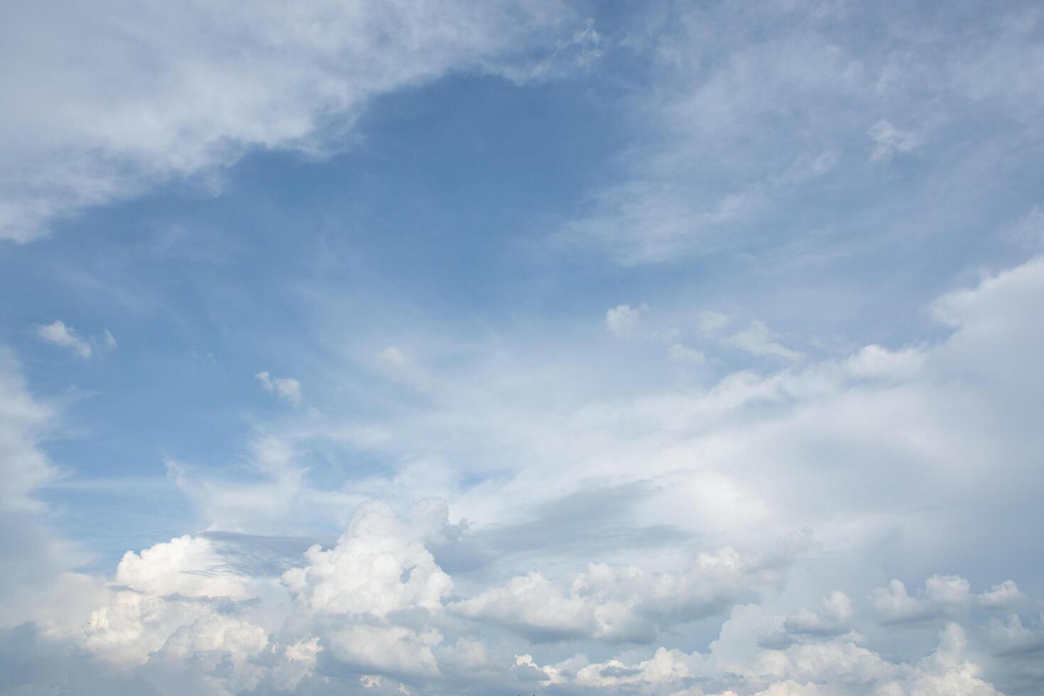 nuvens no céu foto