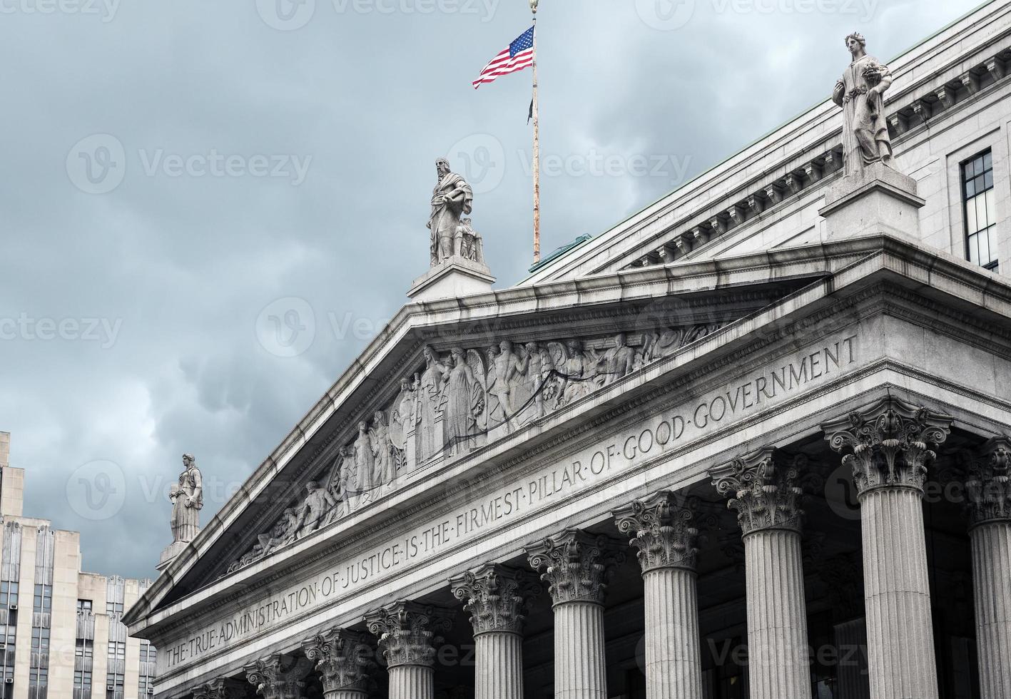 prédio da suprema corte do estado de nova york foto