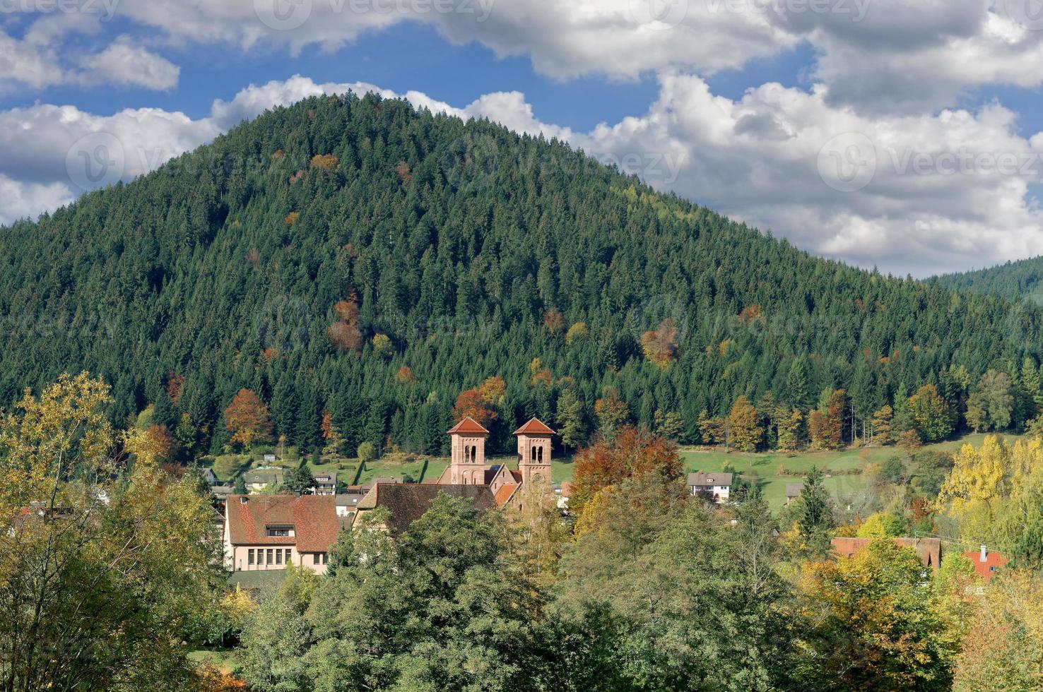 vila de klosterreichenbach, floresta negra, alemanha foto