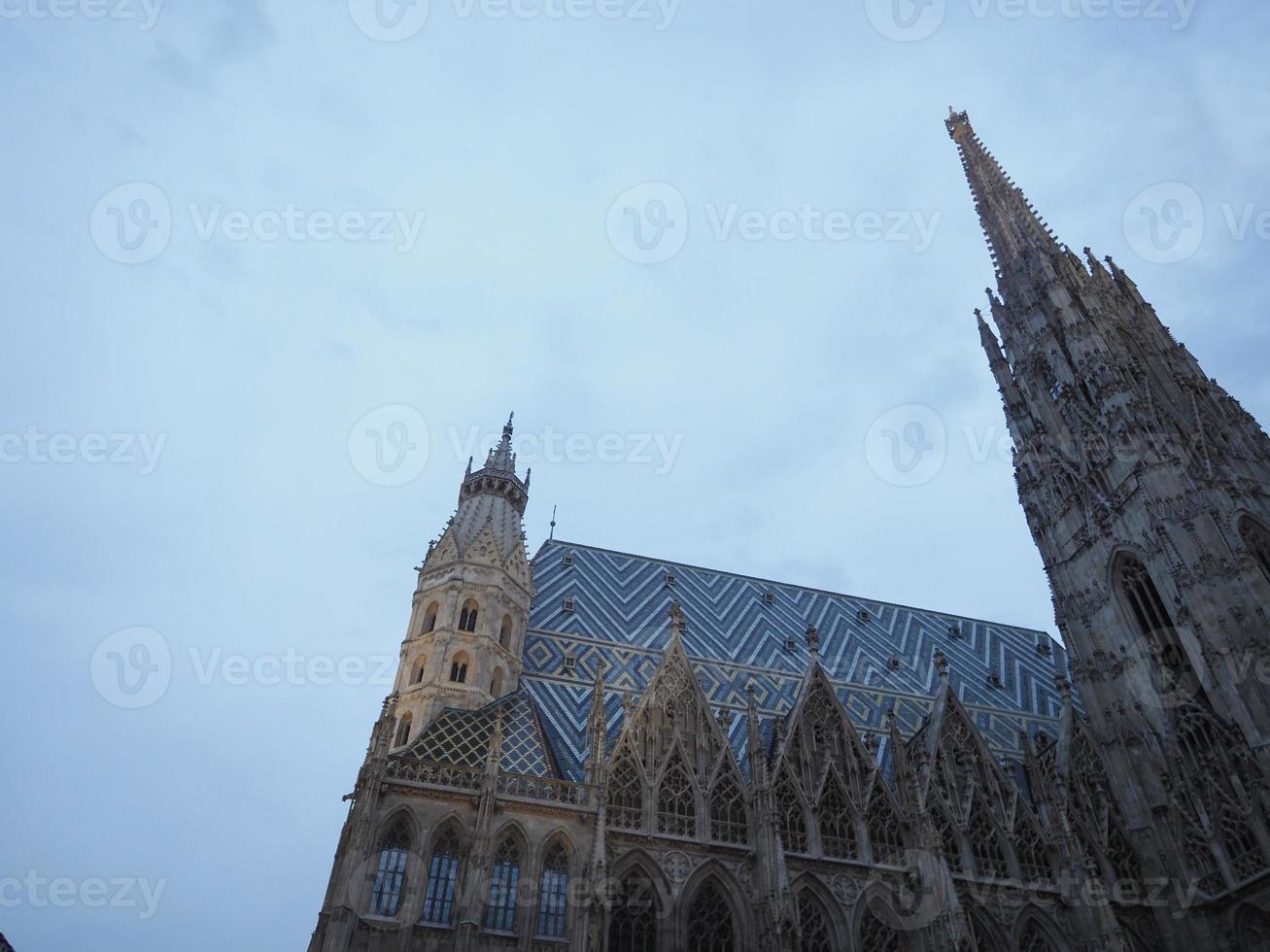 Catedral de Santo Estêvão em Viena foto