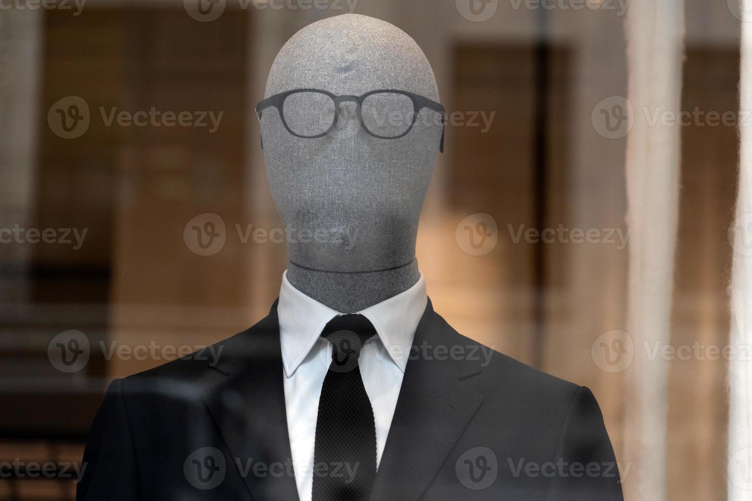 manequim de homem de terno de vestido formal foto