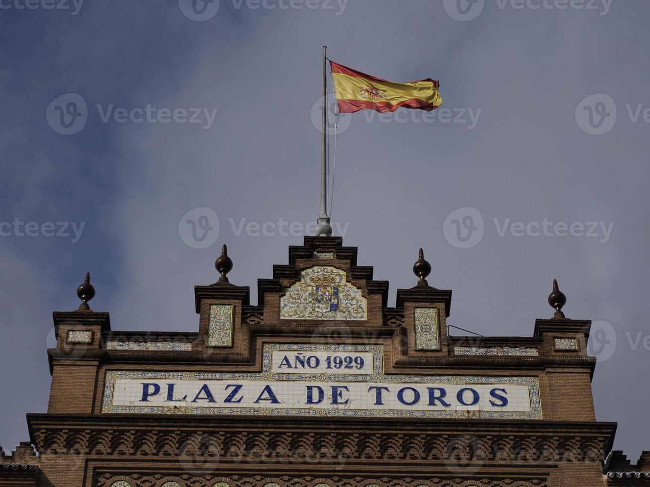 madrid plaza de toros arena histórica de touradas las ventas foto