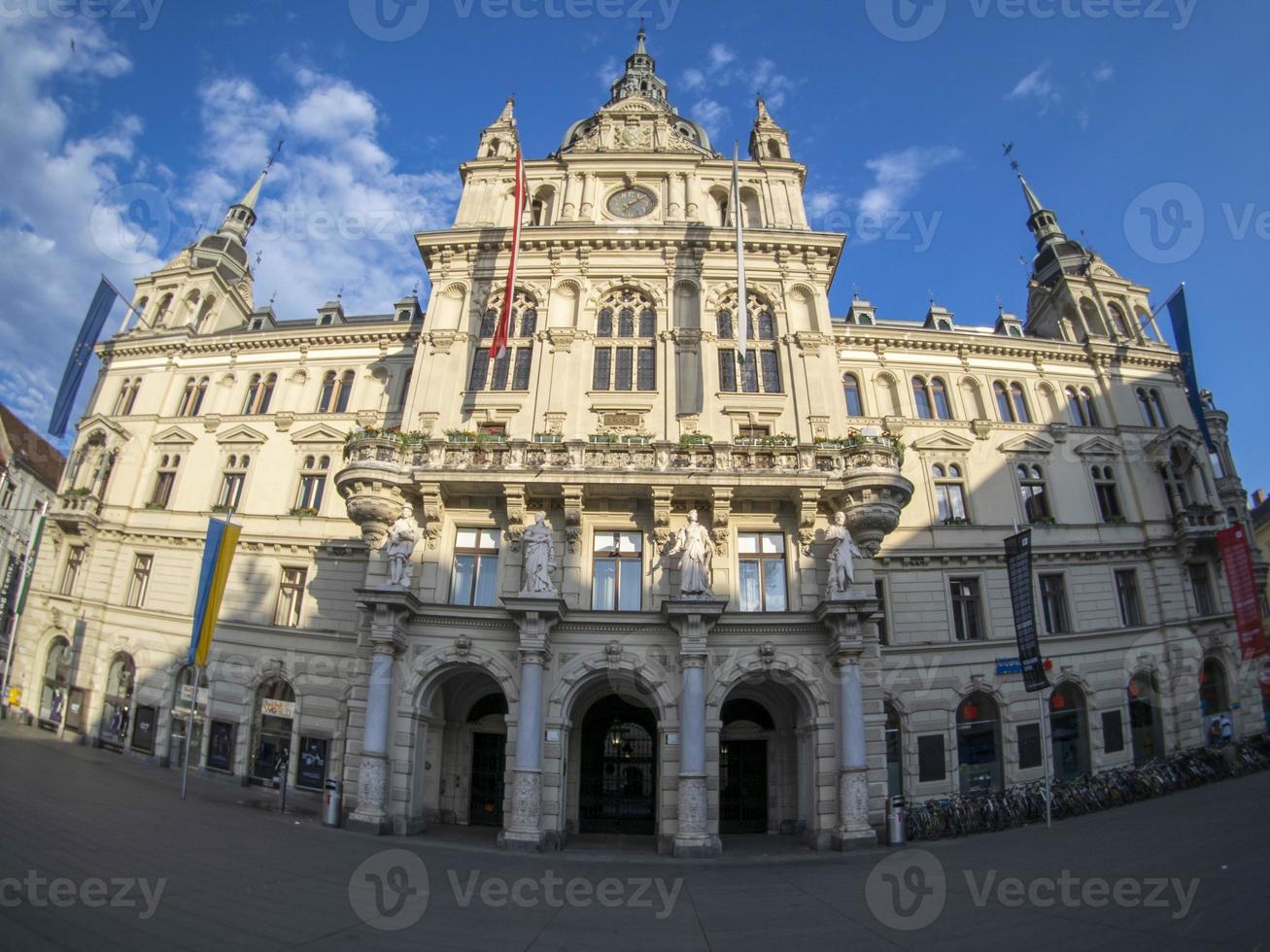 graz áustria prefeitura histórica foto