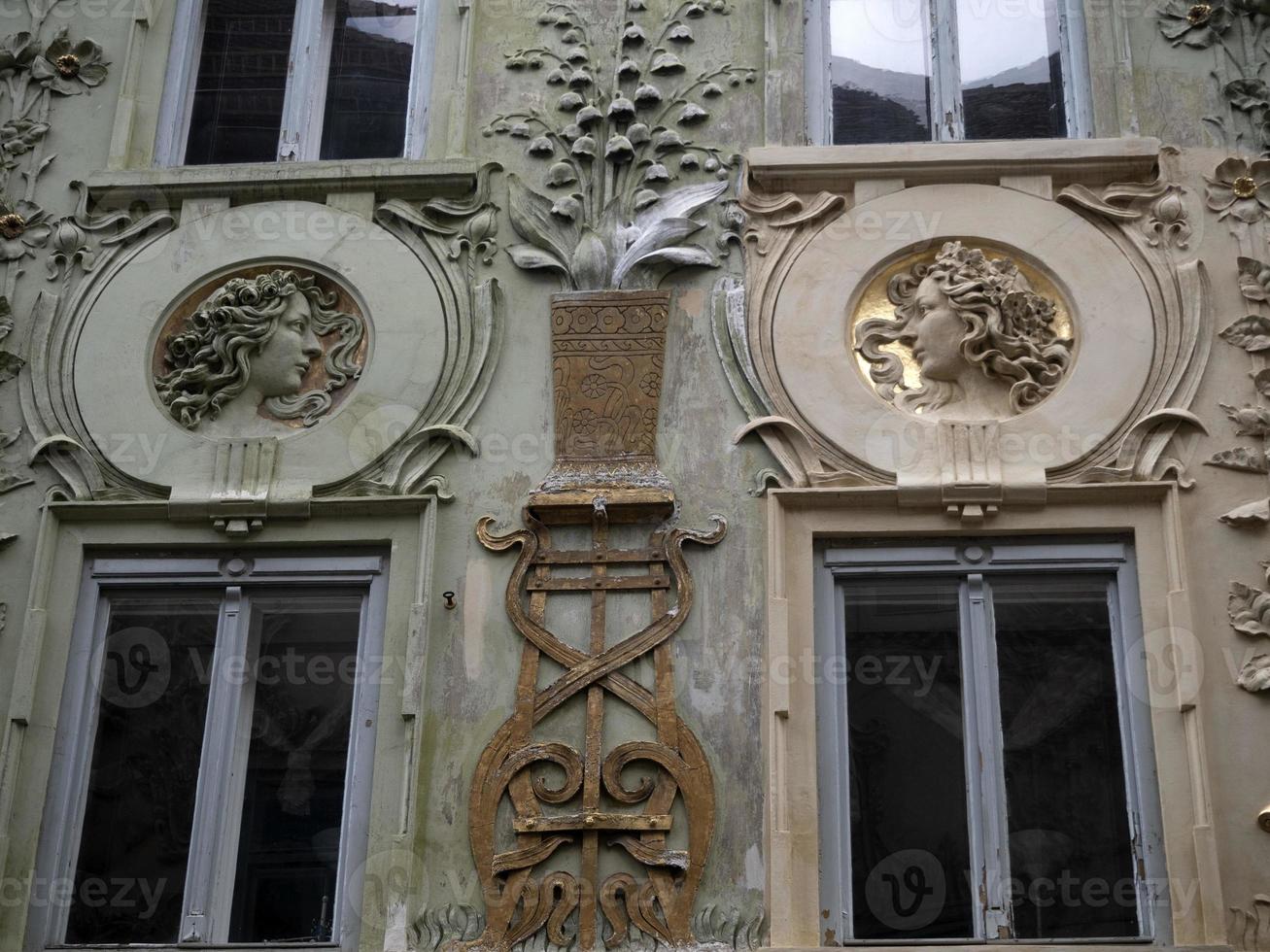 graz áustria vista de edifícios históricos foto