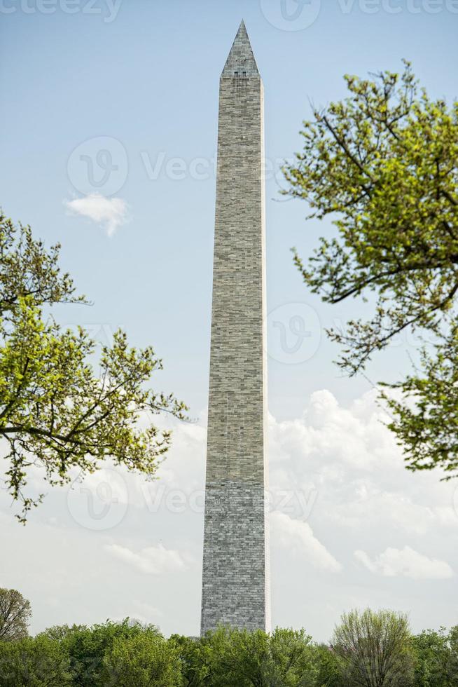 Washington DC monumento obelisco da casa branca foto