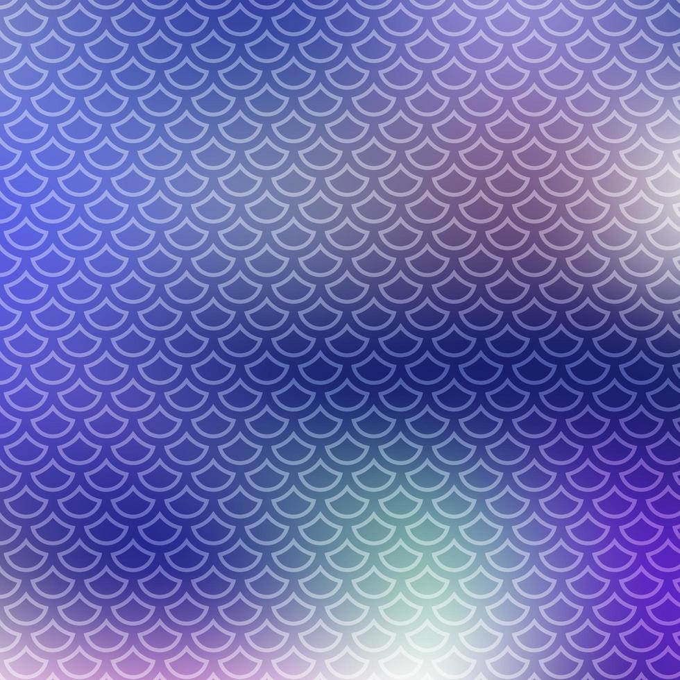 padrão de escamas de sereia com gradiente de cor azul foto