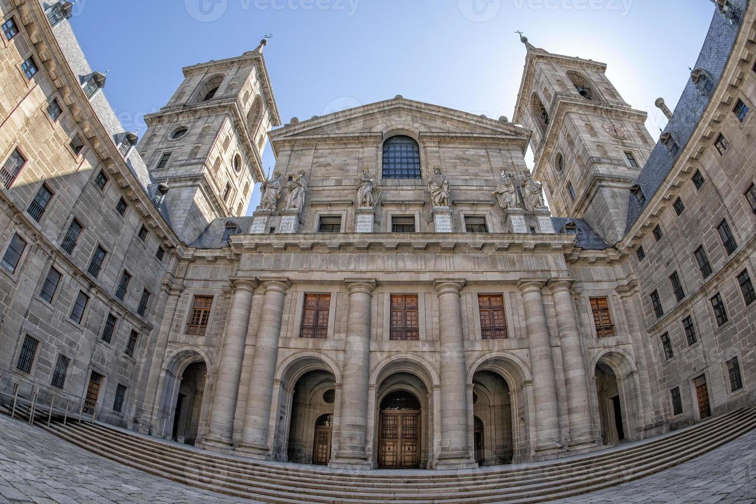 mosteiro escorial perto de madri espanha foto