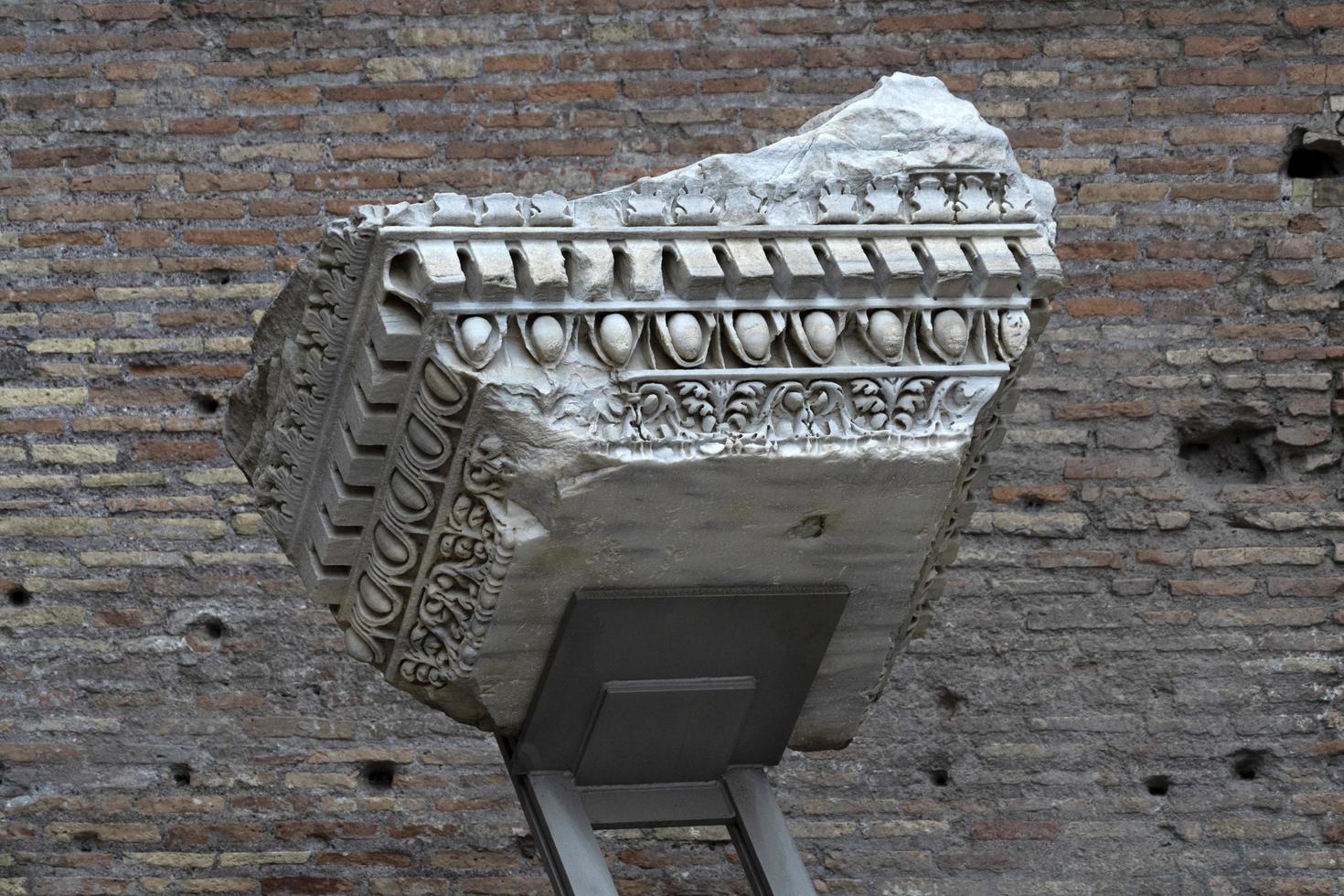 Roma, Itália. 22 de novembro de 2019 - banho de diocleciano em roma foto