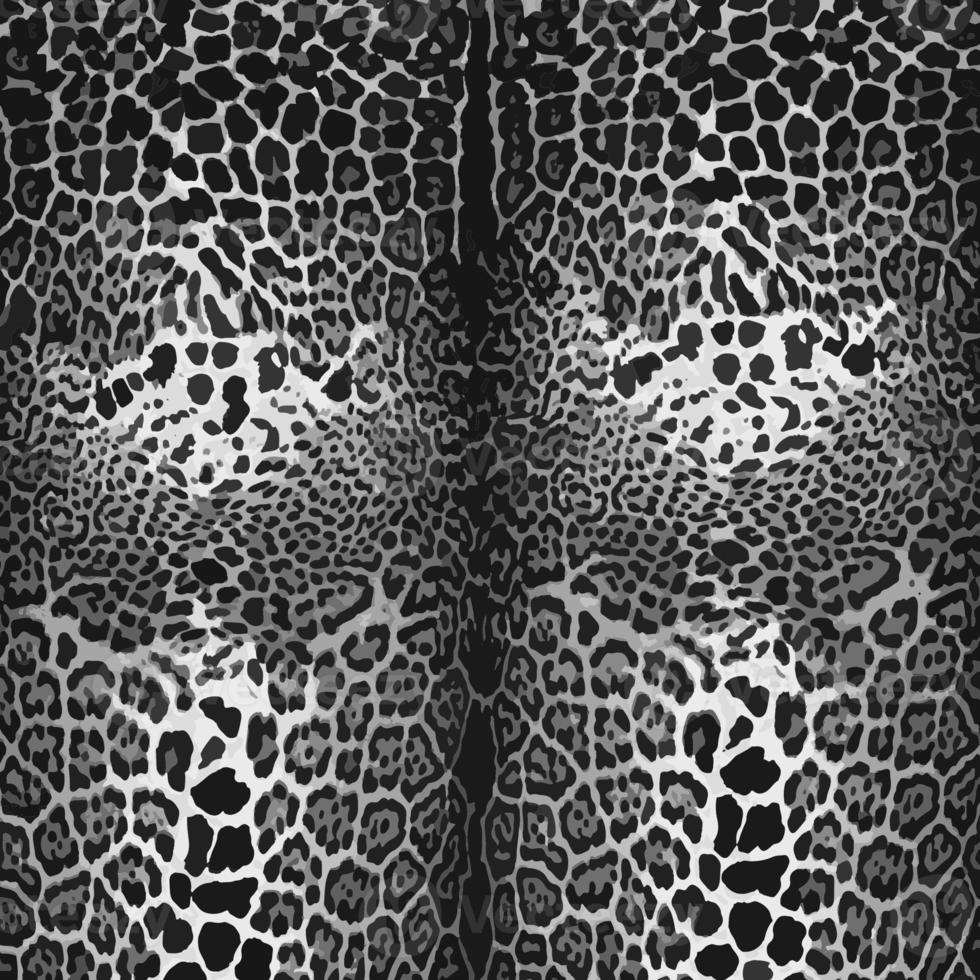 padrão de leopardo sem costura, pele de leopardo, estampa animal. foto