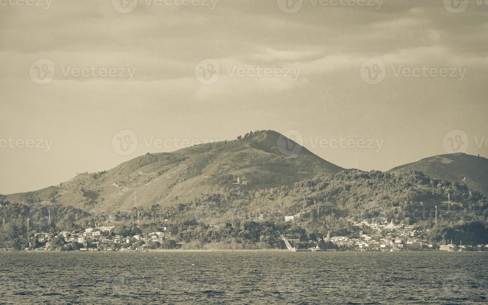 paraíso tropical ilha pulo ru e kawthaung paisagem myanmar birma. foto