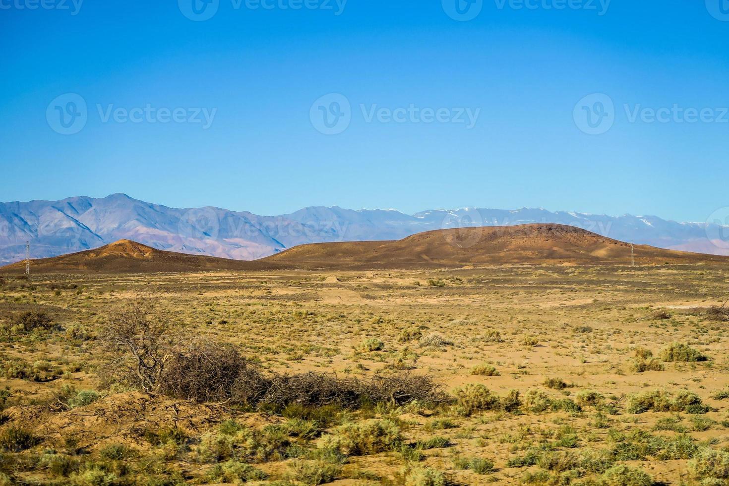 paisagem em marrocos foto