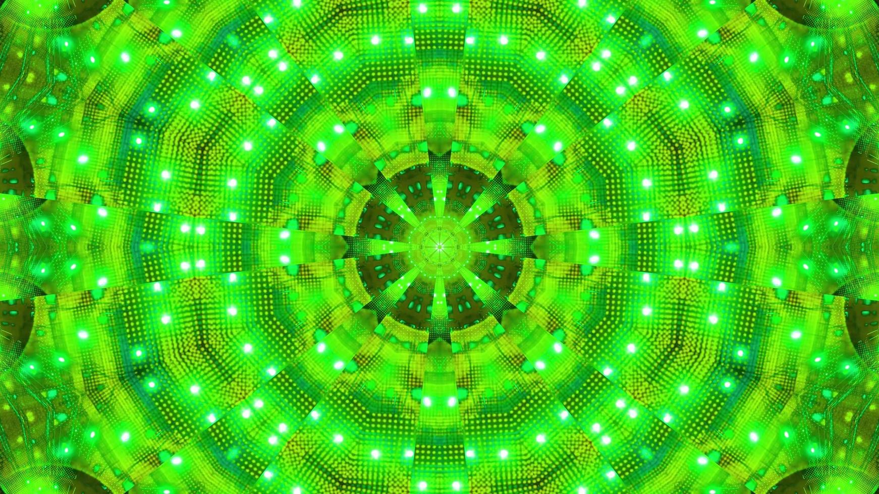 verde azul piscando calaidoscópio ilustração 3d papel de parede foto