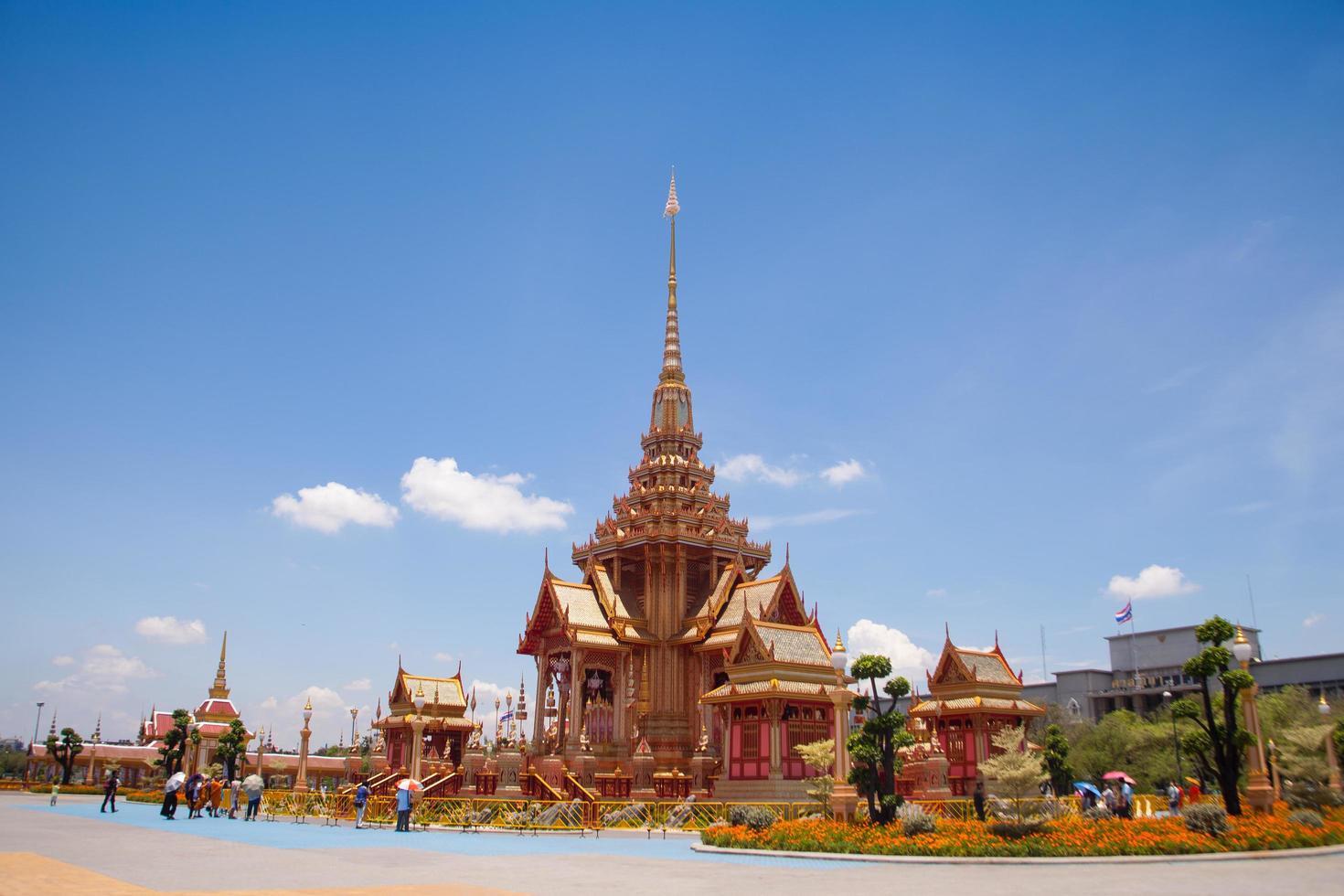 templo budista na tailândia foto