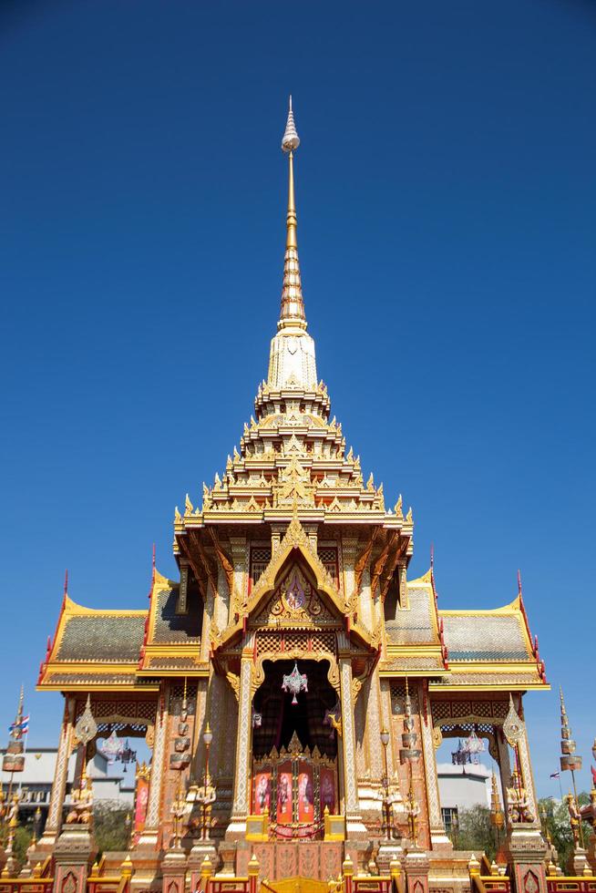 templo budista na tailândia foto