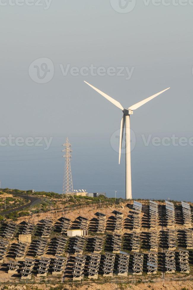 energia renovável da usina foto