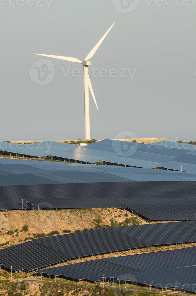 energia renovável da usina foto