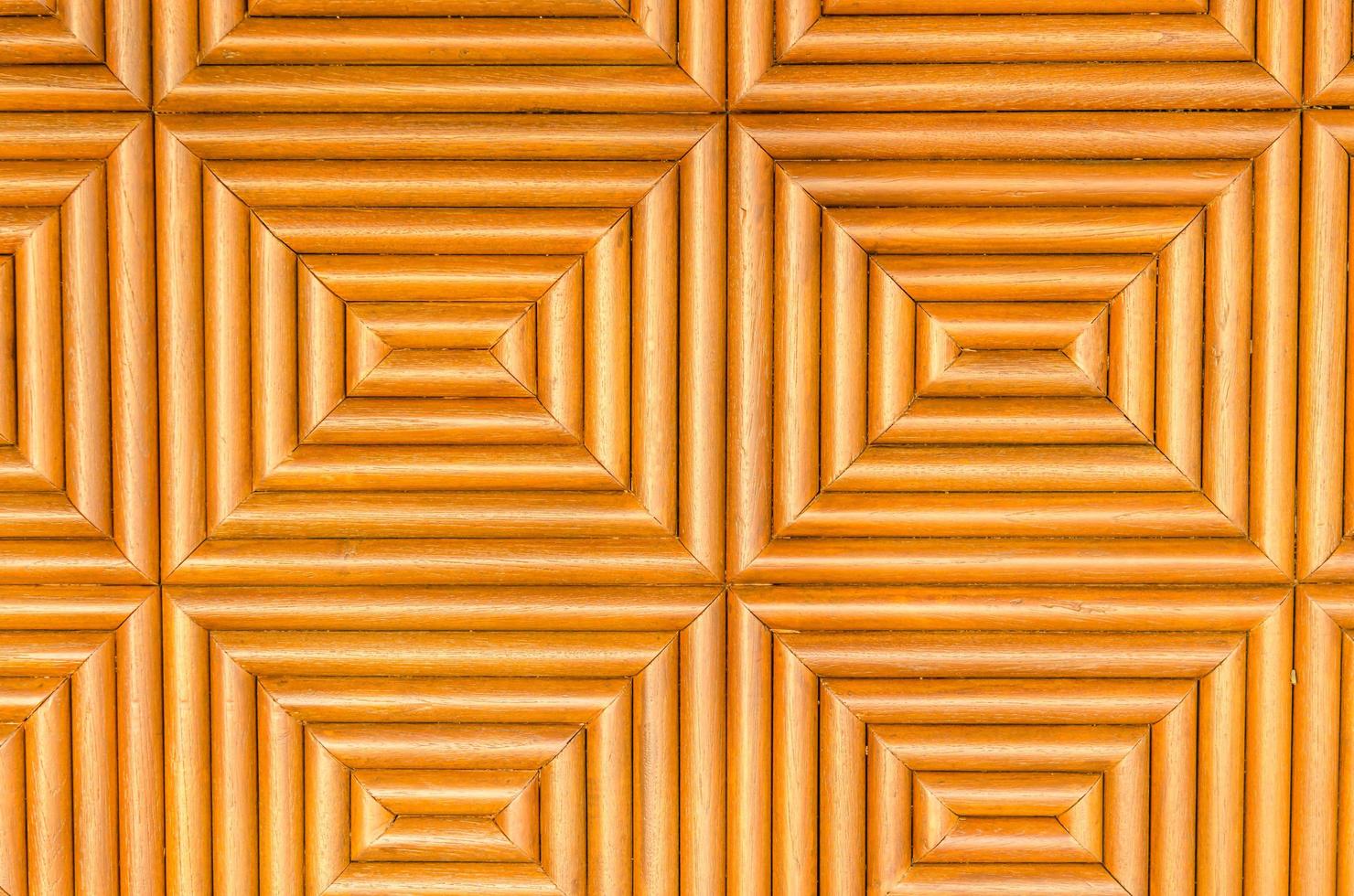 fundo de painel de madeira geométrico laranja foto