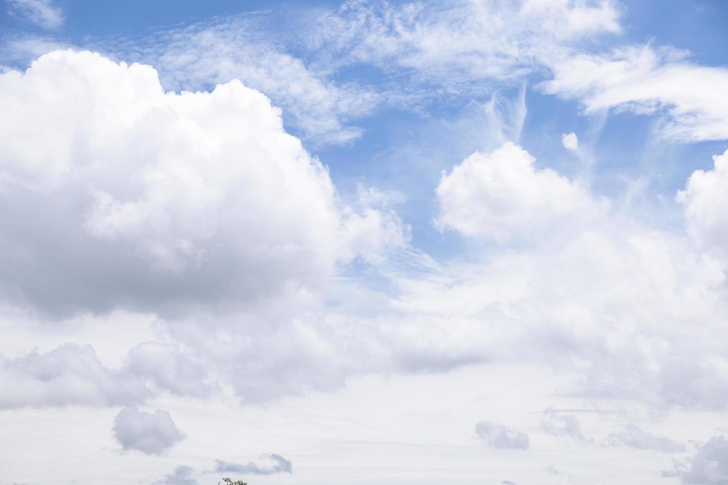 nuvens no céu foto