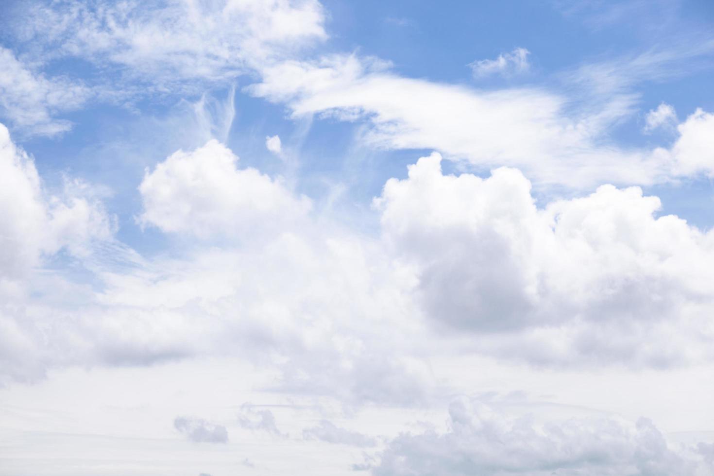 nuvens no céu foto