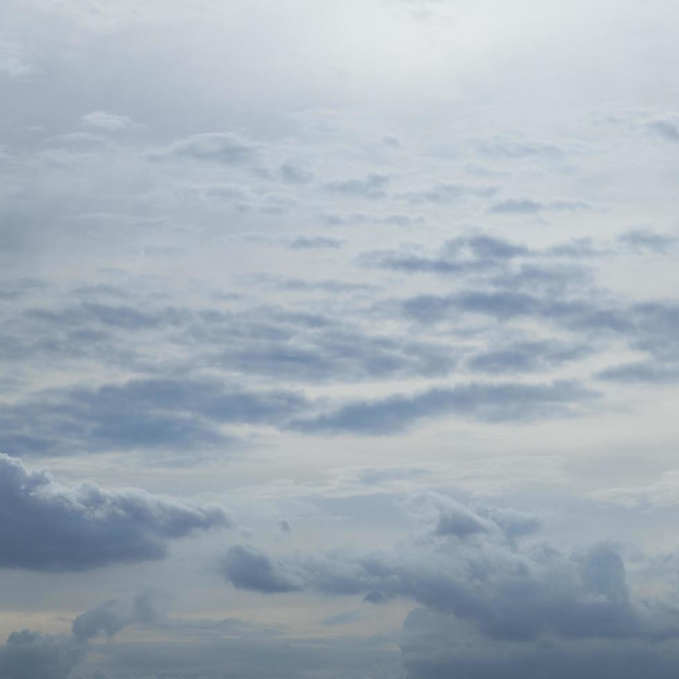 nuvens no céu foto