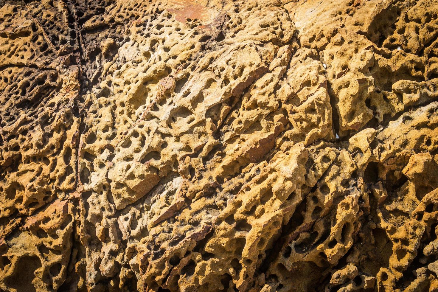 superfície da rocha para textura ou fundo foto