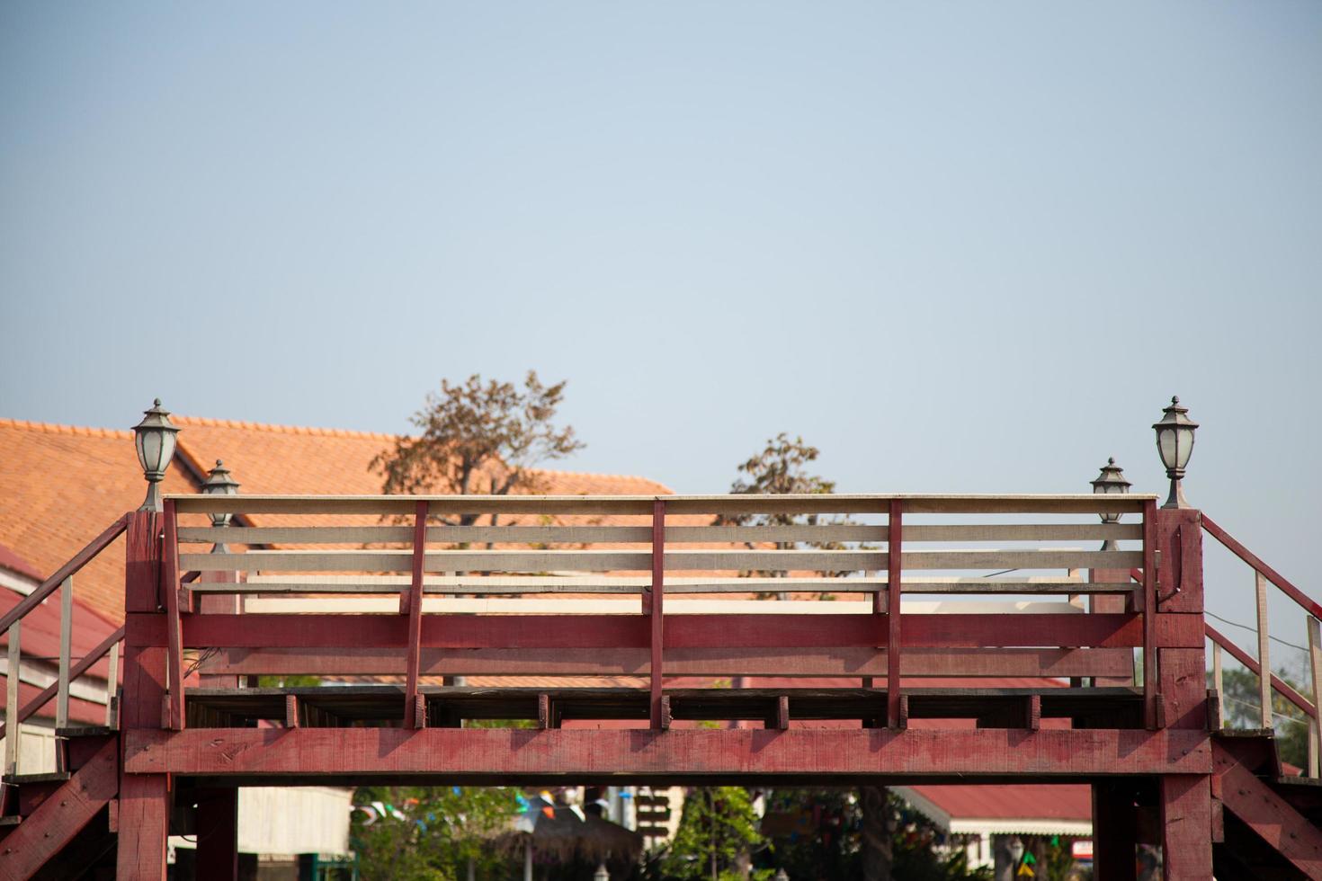 ponte sobre o canal foto