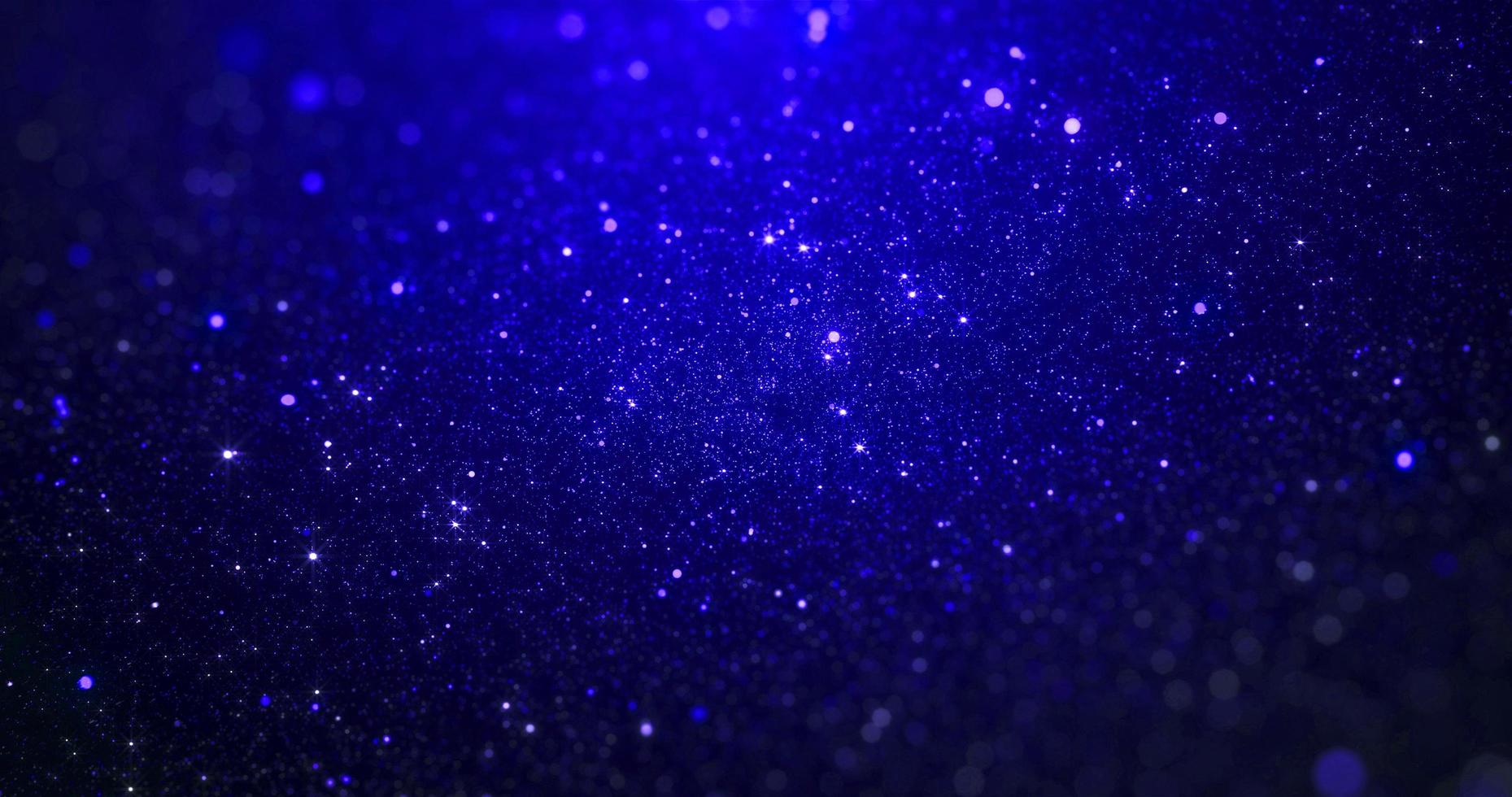 luxo moderno azul roxa espaço galáxia estrelas queda bokeh brilhar dourado queda partículas cintilar para mostrar reconhecimento prêmio noite moda evento noite show celebridade Casamento cerimônia festival foto
