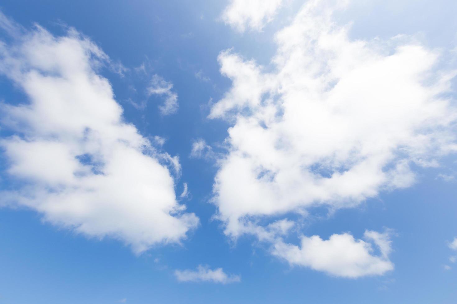 nuvens no céu foto