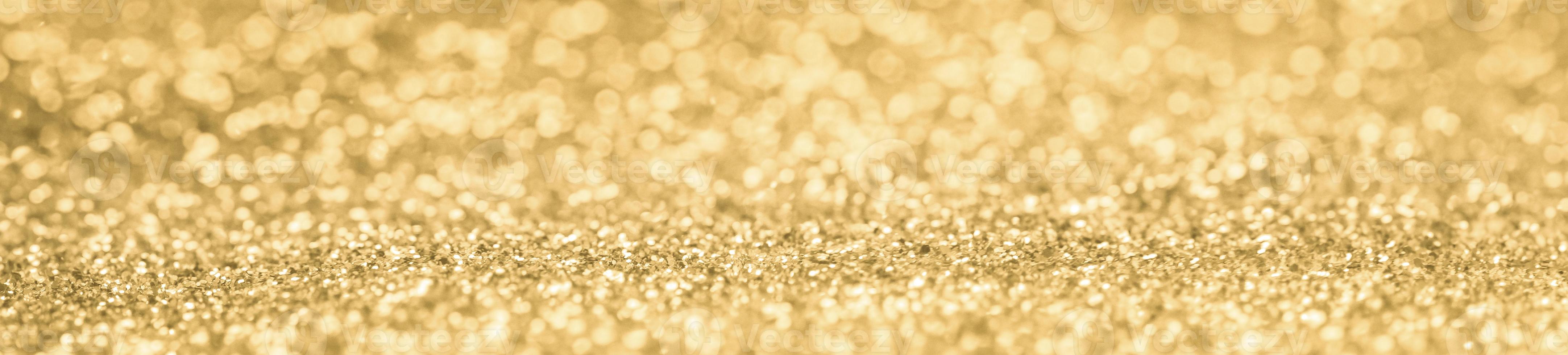 banner glitter dourado foto