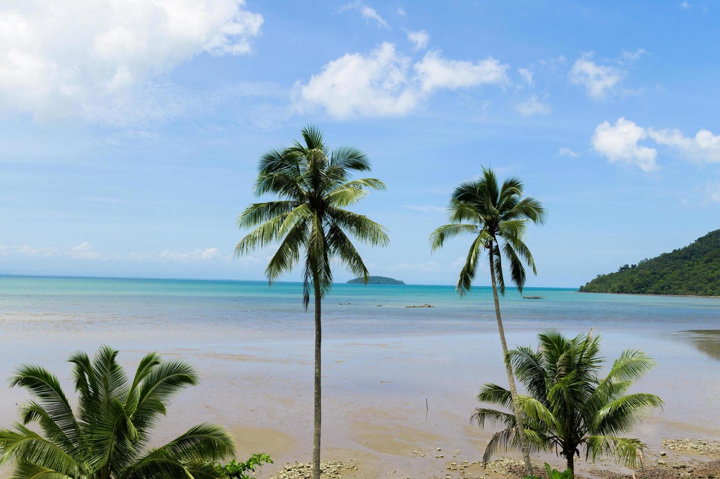 praia de verão na tailândia foto