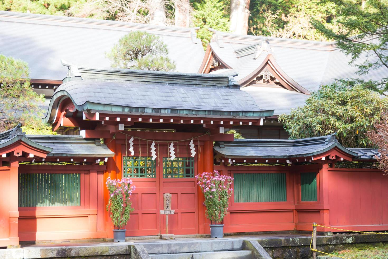 templo santuário nikko toshogu em tokyo, 2016 foto