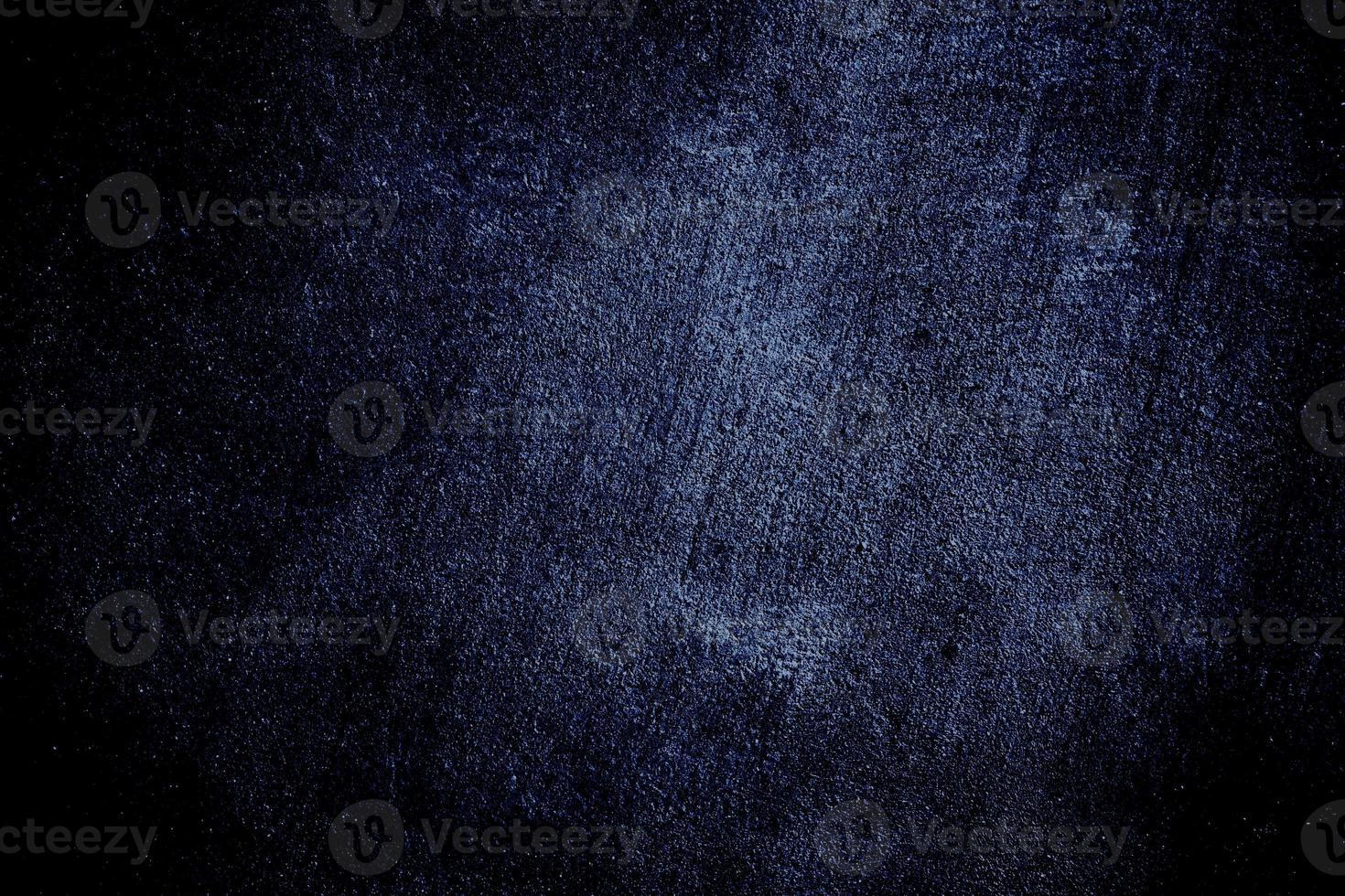 Sombrio azul resmungar concreto parede textura para fundo. foto