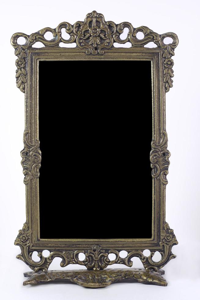 Antiguidade em branco foto quadro, Armação com Preto interior