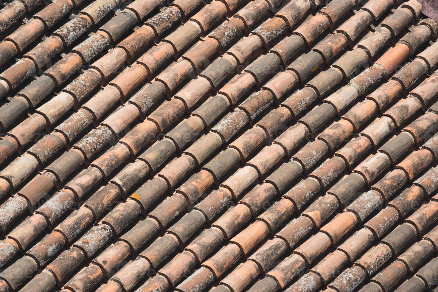 fundo de um telhado tradicional foto